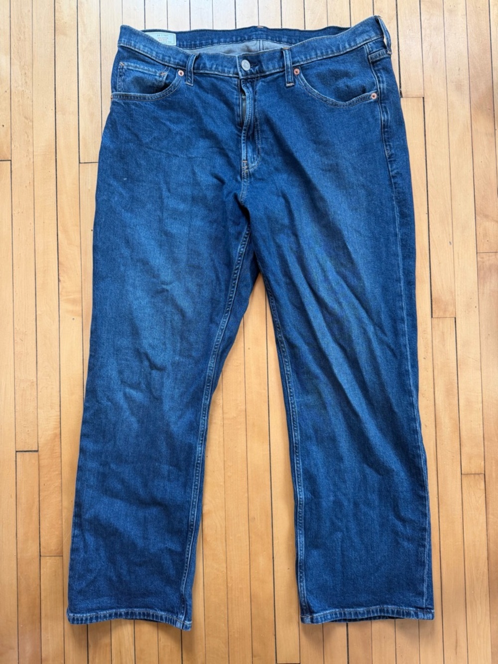 GAP Women's Deep Blue Straight-Leg Jeans NWOT